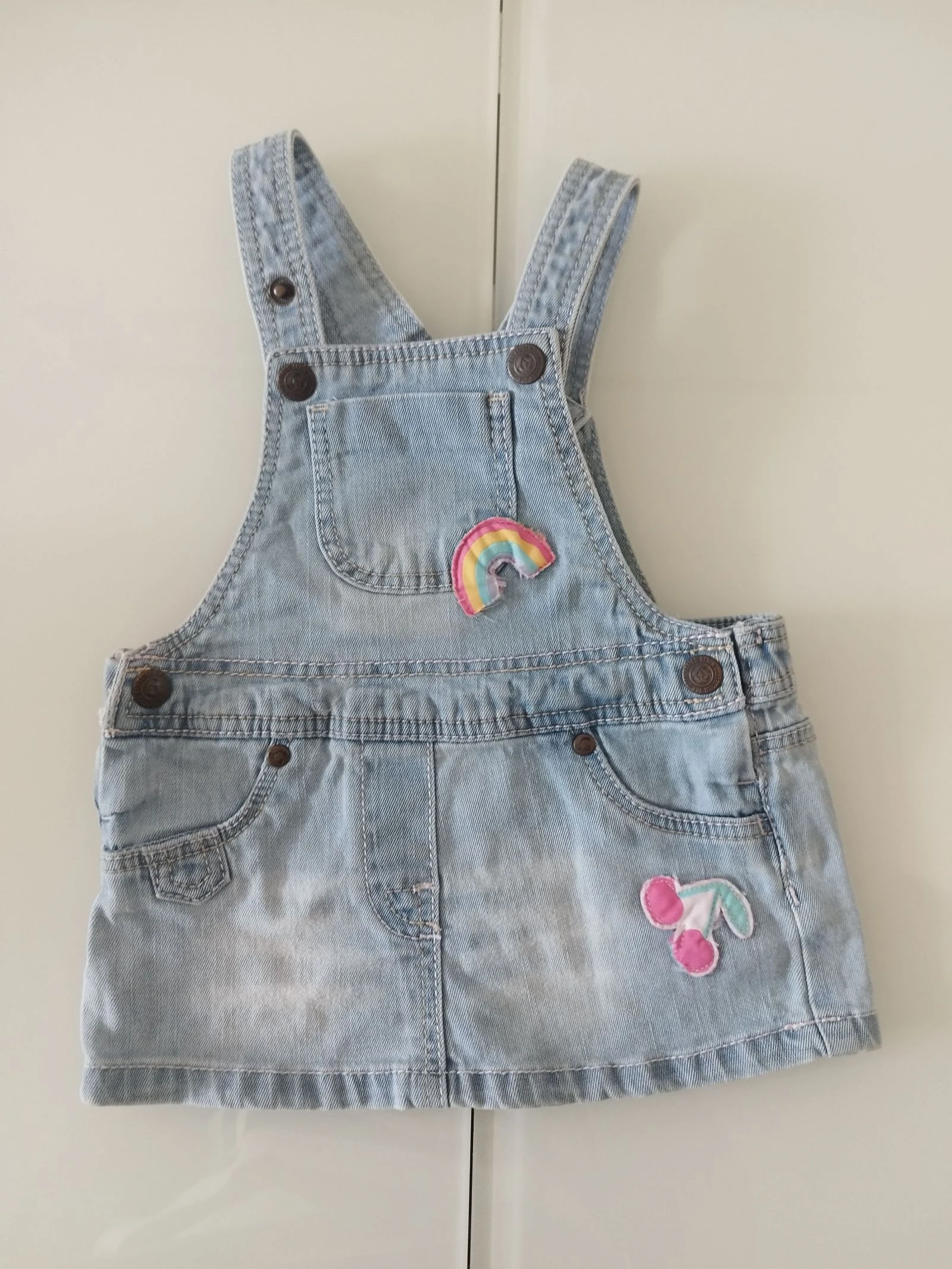 Vestido vaquero bebe 9 meses Tex